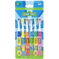 thumbnail image 1 of Juego de cepillos de dientes Brush Buddies Sesame Street Soft, paquete de 6, 1 of 1