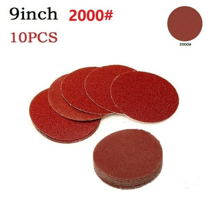 

10PCS 9inch Sandpaper 225mm Sanding Paper 40-2000grit Electric Wall Polisher