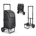 thumbnail image 1 of Carrito de compras KEDSUM 2 en 1 para comestibles de 150 kg con ruedas, 1 of 8