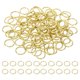 thumbnail image 1 of Anillos de salto abiertos Uxcell de 14mm, 100 piezas, bucles de anillo redondo de cobre sólido, conectores de cobre, 1 of 5