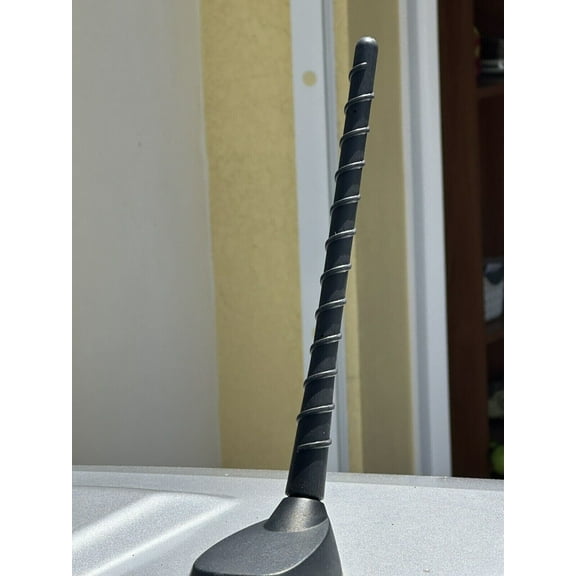 7" inch Short Black Rubber Spiral Antenna Mast Radio AM/FM for DODGE NITRO 2007-2012