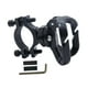 thumbnail image 5 of Gancho para colgar motocicletas, abrazadera de tubo ajustable profesional, hierro doble para bicicleta Negro, 5 of 9