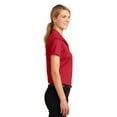 thumbnail image 3 of Sport-Tek Ladies Micropique Sport Wick Polo-L (True Red), 3 of 6