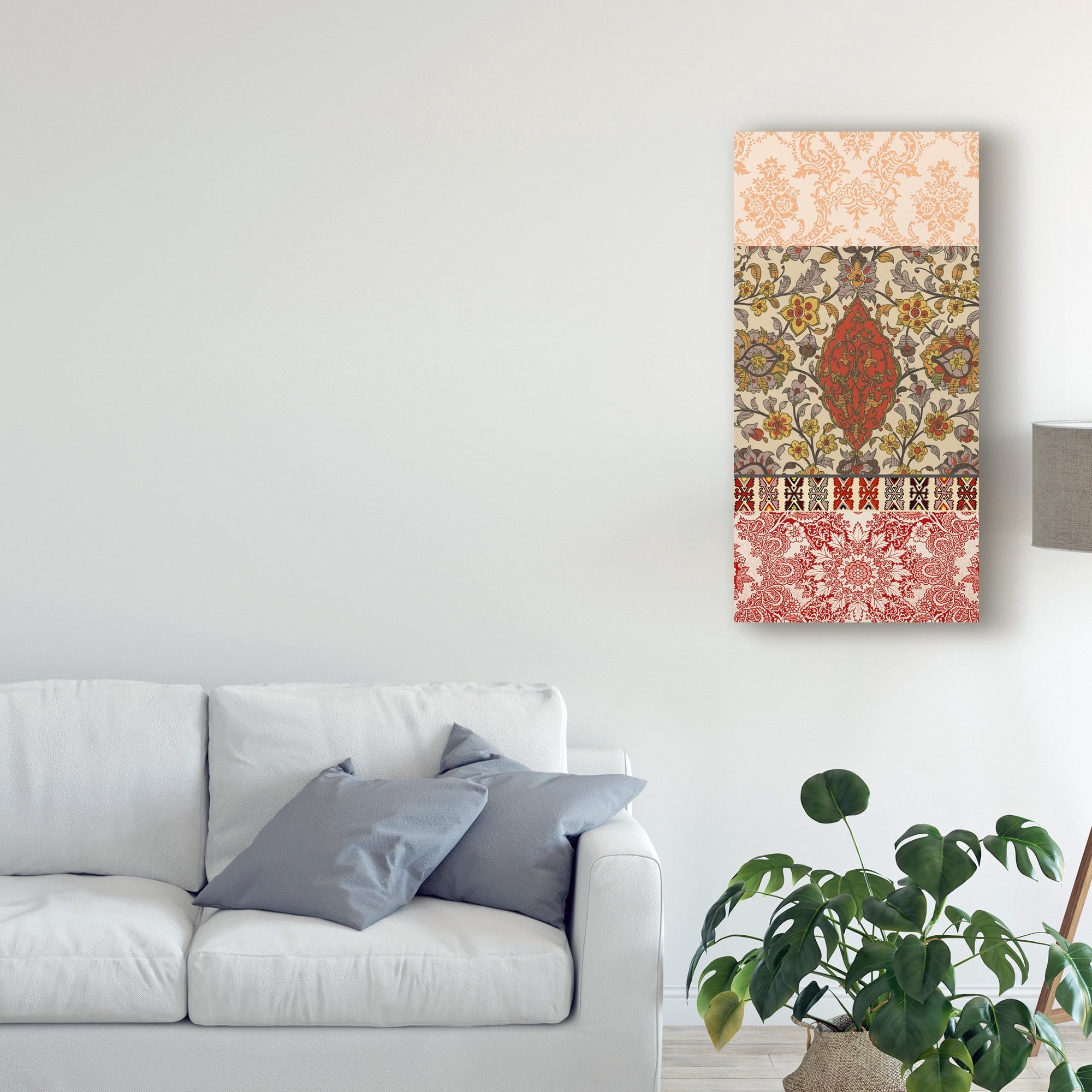 Trademark Fine Art 'Bohemian Tapestry I' Canvas Art by Vision Studio