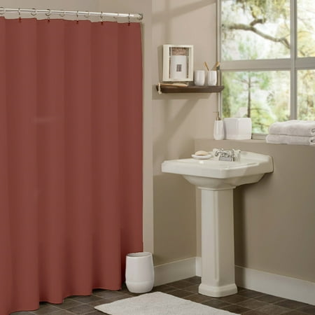 Sweet Home Collection Anti-Mildew Vinyl Shower Curtain Liner with Metal (Best Sweet Red Wine 2019)