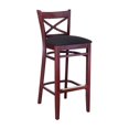 thumbnail image 1 of Tabouret de Bar en Acajou, 1 of 1