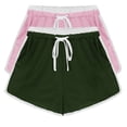 thumbnail image 2 of YOIAVAIOY Womens Mesh Running Shorts 3 Inch Quick Dry Lightweight Shorts Gym Workout Athletic Shorts with Pockets Pink L, 2 of 6