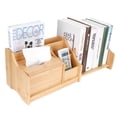 thumbnail image 4 of Caja De Almacenamiento, Estante De Madera Con Soporte Estacionario, Caja De Pañuelos, Estante De Libros Extensible Para Oficina En Casa, 4 of 7
