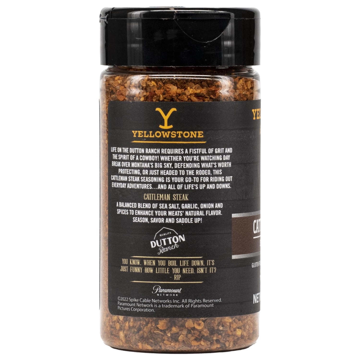 (6 pack) Yellowstone Cattleman Steak Rub, 5.4oz (Mixed Spices & Seasonings)