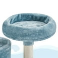 thumbnail image 6 of Yaheetech 61''H Multi-Level Ocean-themed Cat Tree Tower with Condo,Blue, 6 of 8