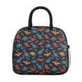 thumbnail image 2 of Womens Dinosaur and Bone Silhouette Pattern Lunch Box for Work,Insulated Lunch Bag for Women,Loncheras Para Mujer,Leakproof Adult Lunch Bag for Work,Beach,Travel,Picnic,Camping, 2 of 7