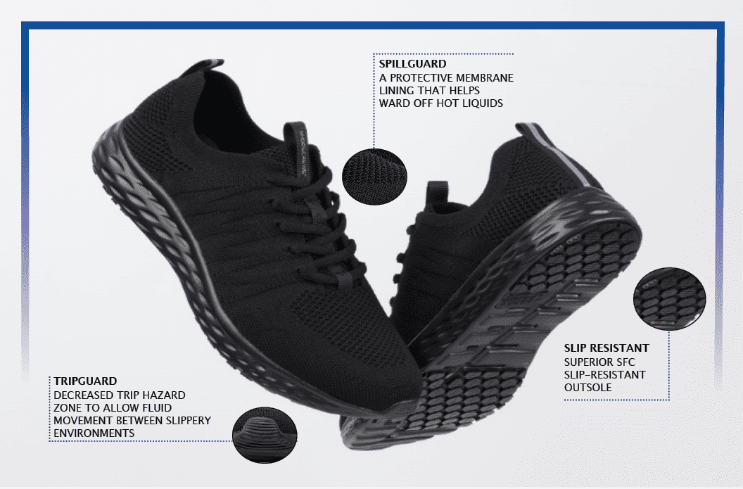 Buy Shoes For Crews Mens Everlight Slip Resistant Work Shoe Online at