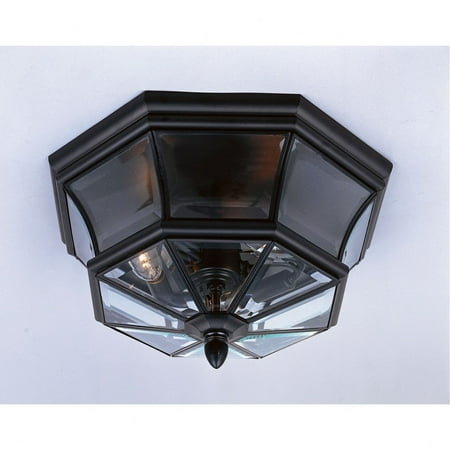 

3 Light Flush Mount Mystic Black Bailey Street Home 71-Bel-619371