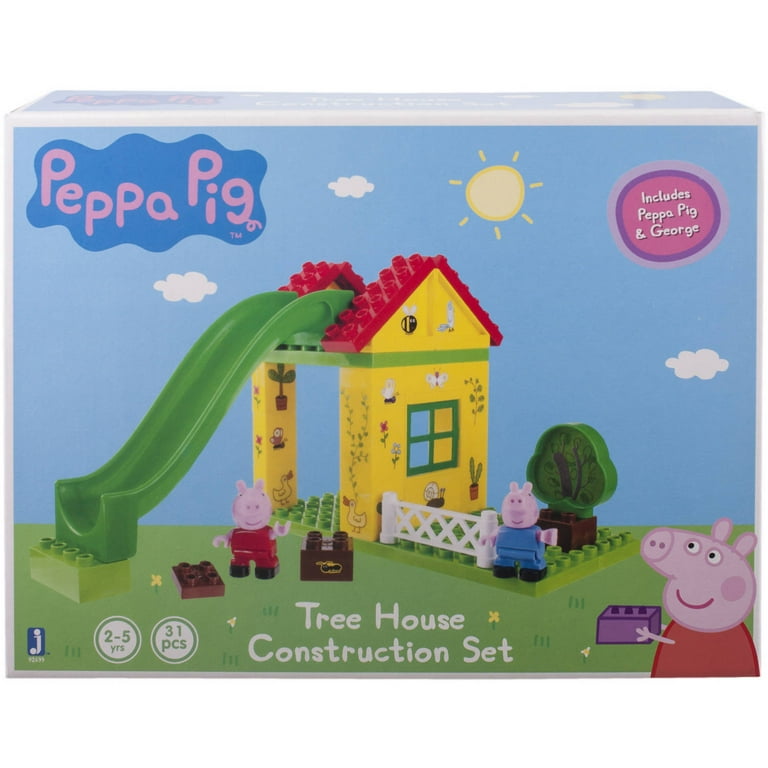 Peppa pig sales treehouse lego