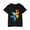 Black, variant on OKSALE Toddler Girls Summer Tops Kids Fashion Colorful Butterfly Printed Shirts Casual Crew Neck T Shirt Soft Short Sleeve T-Shirts Basic Tees Size 3-14 Years