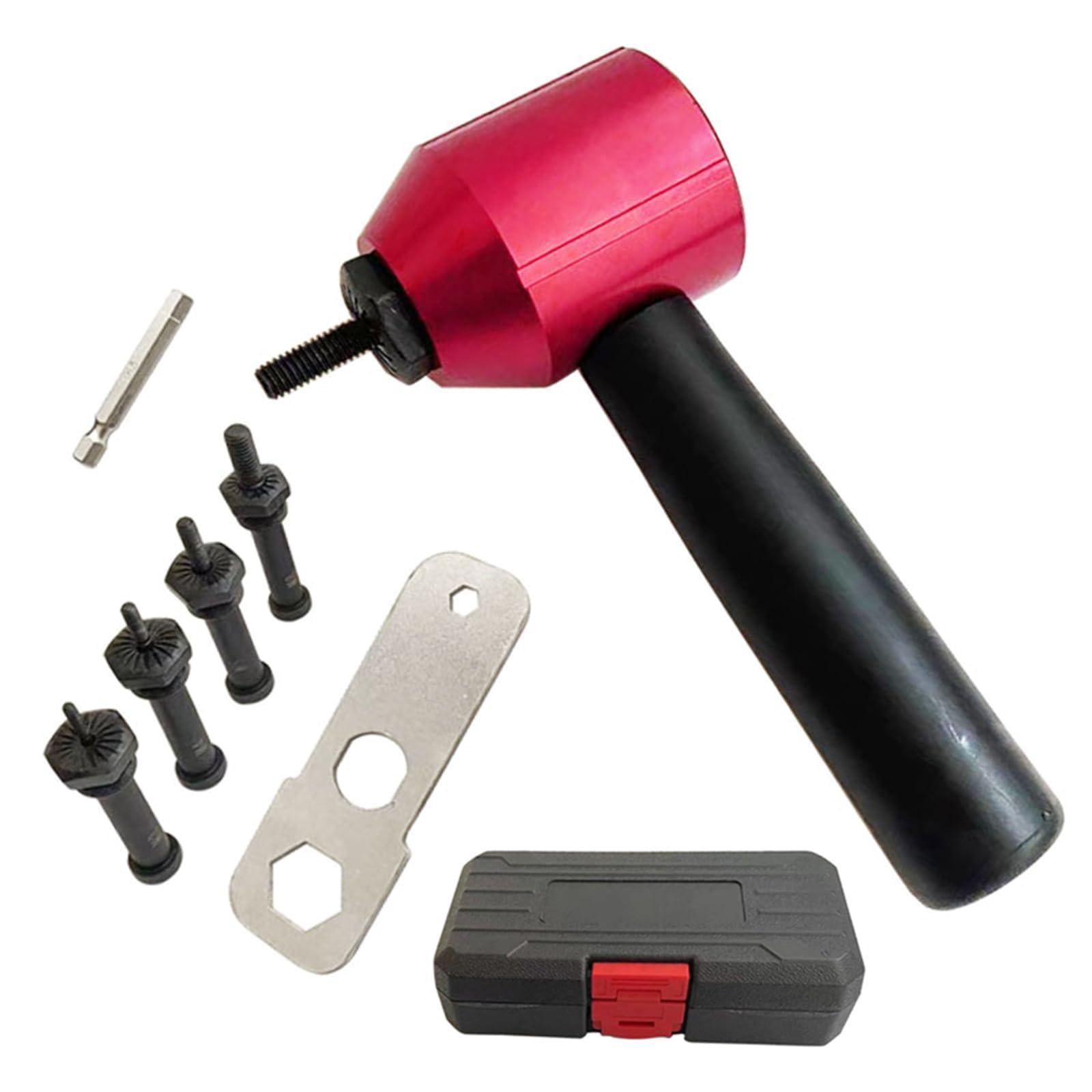 oshhni Electric Rivet Machine Conversion Head Electric Rivet Nut Adaptor for Window M3 M8