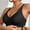 A1_Black, variant on Deep V Wireless Lift Bust Shaping Bra Lace Trim Thin Ice Silk Seamless Lifting Bras Comfort Seamless Support Bralette Lightweight Full Supportive Underwear No Underwire Tshirt Bras Beige L