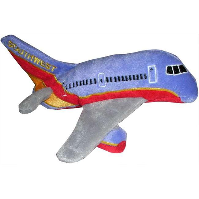 Daron Southwest Airlines Plush Toy Airplane with Sound