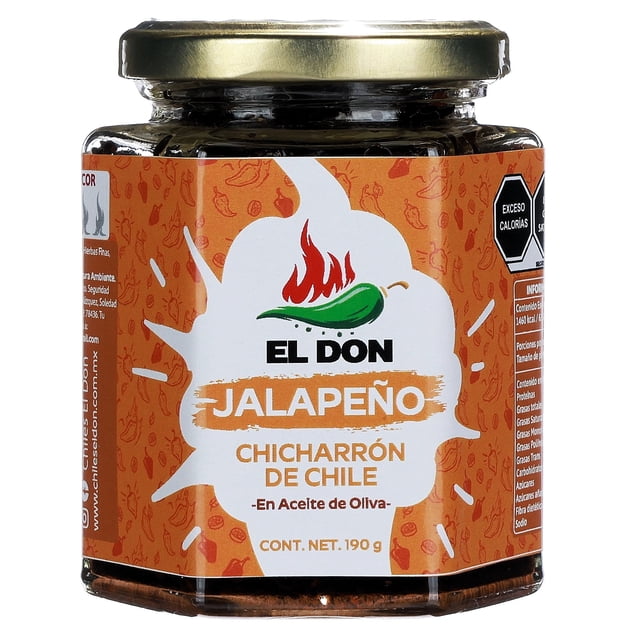 Chicharrón de Chile Jalapeño EL DON 190 Gr