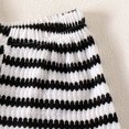 thumbnail image 4 of Angala 2 Piece Outfits For Girls Crew Neck Short Sleeve Striped Floral T Shirt With Shorts Set Girls Fall Season Wear Clothes, 4 of 6