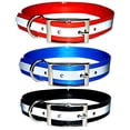 thumbnail image 3 of Downtown Pet Supply Dog Collars for Small Dogs Reflective Dog Collar Black, S, 3 of 3