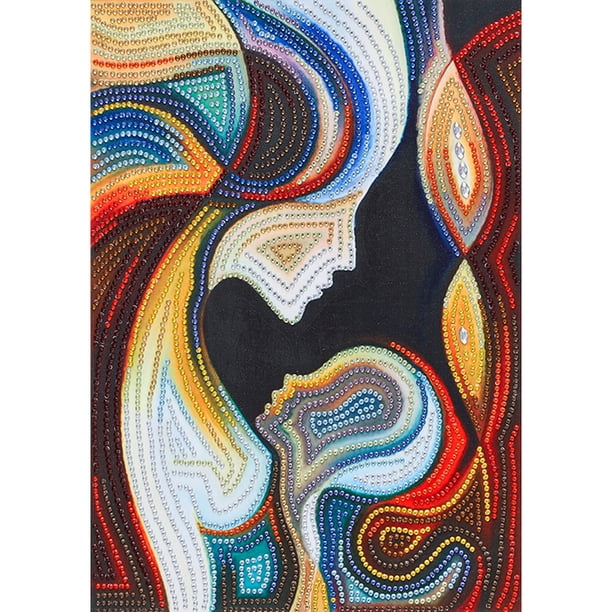 Cuadros Decorativos 5D forma especial parcial taladro dibujo imagen mamá hijo diamante pintura ornamento JShteea Nuevos Originales