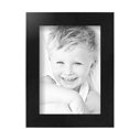 thumbnail image 2 of ArtToFrames 5x7 inch  Woodgrain Black Shadowbox 2.5 inch Tall Picture Frame,  Black 5" x 7" Wood Poster Frame (WOM-5141), 2 of 7