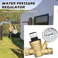 thumbnail image 2 of Water Pressure Reducer, Knob Adjustable Regulator with Gauge & Screen, 2 of 7