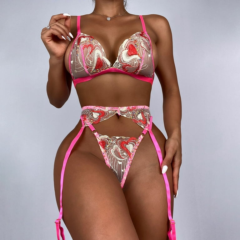 HUPOM Pregnancy Underwear For Women Panties Briefs Casual Belt Elastic  Waist Pink XL