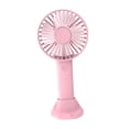 thumbnail image 3 of Ventilador de de mano, aire acondicionado, ventilador de bolsillo multifuncional, ventilador de refrigeración de aire, ventilador portátil Rosa, 3 of 9