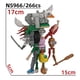thumbnail image 3 of Conjunto de ladrillos Fusion Monster Tralalero – Juguete de construcción creativo con figuras Larlla Boneca Ambalam para niños, fans y colecciones de exhibición, 3 of 10