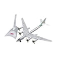 thumbnail image 1 of Modelo de avión fundido a escala 1:200, modelo de avión fundido a presión, colecciones de decoración de escritorio, modelo de avión de para, 1 of 9