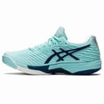 thumbnail image 4 of ASICS Women Solution Speed FF 2 Size 11, Clear Blue/Light Indigo, 4 of 6