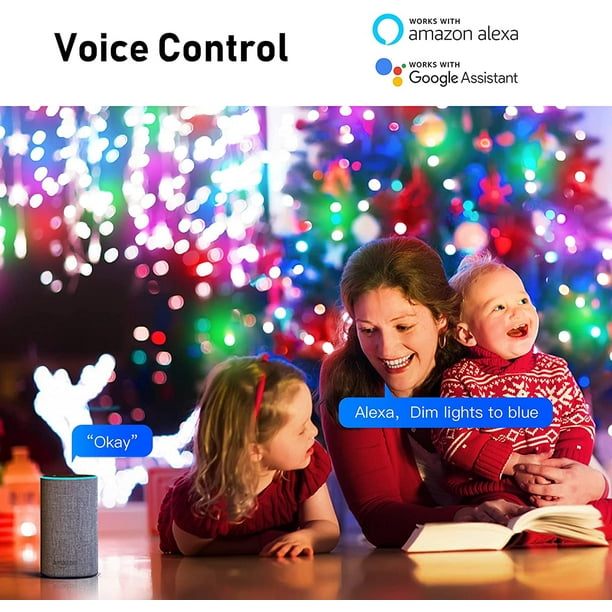 Google home hotsell mini christmas lights