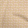 thumbnail image 1 of oneOone Cotton Poplin Twill Peach Fabric Floral Sewing Craft Projects Fabric Prints By Yard 56 Inch Wide, 1 of 4