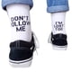 thumbnail image 2 of Calcetines, Calcetines de Mujer con Letras Divertidas en Blanco y Negro, Calcetines con Letras Divertidas, Altamente Recomendados, 2 of 7
