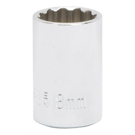 

Mintcraft MT6529952 Standard Socket 1/2 in 18 mm 12 Point