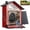 Red, variant on TT Nature Smart Bird Feeder with Camera, Solar Powered Squirrel Proof Outdoor Bird Watching, AI Species Identification, 3.2L, Green