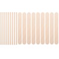 thumbnail image 4 of MasteelfCA 100 Pcs DIY Popsicle Making Wooden Sticks Jumbo Craft Sticks Ice Popsicle Making Rods, 4 of 7