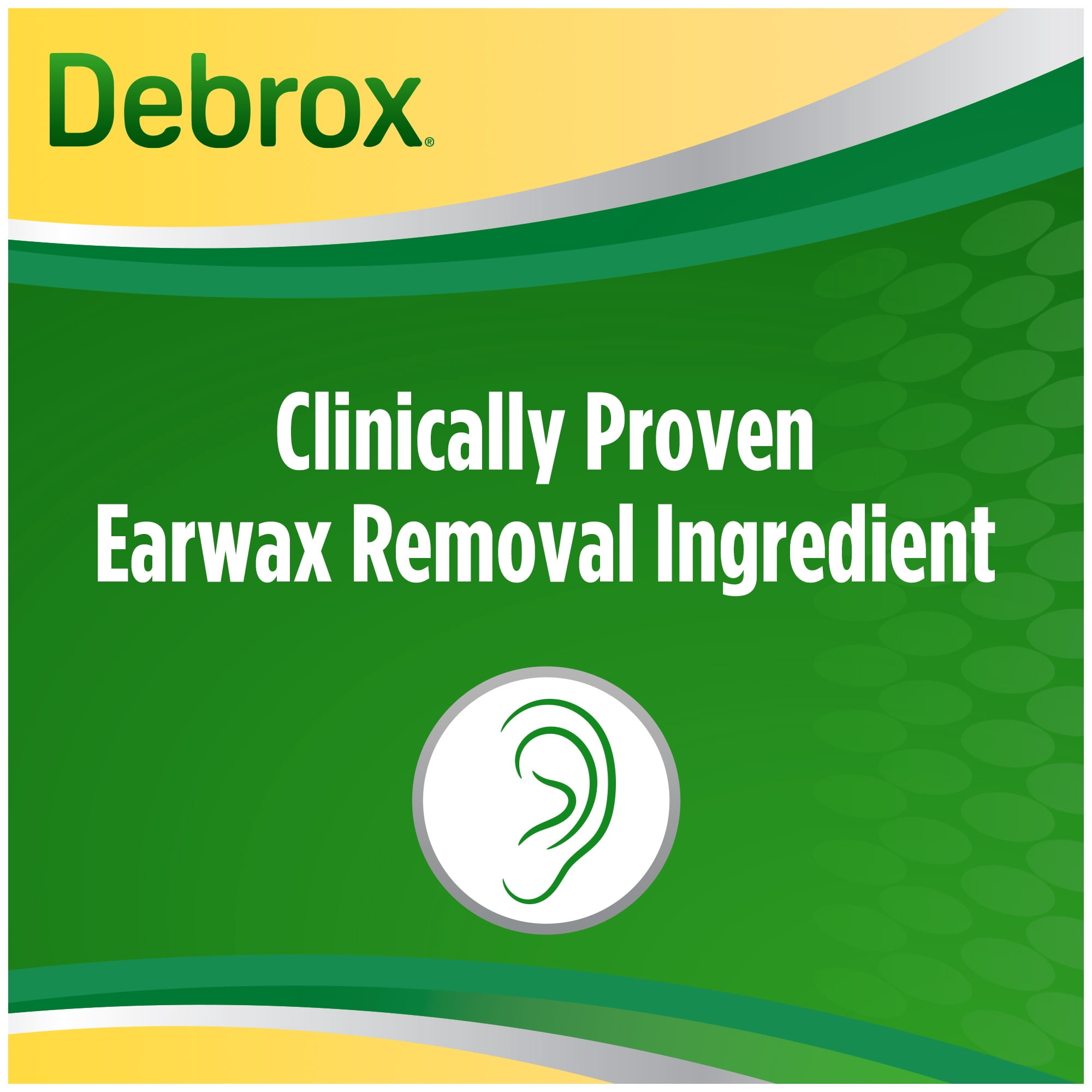 (4 pack) Debrox Earwax Removal Kit, Bulb Syringe and Ear Drops with Carbamide Peroxide, 0.5 Fl Oz