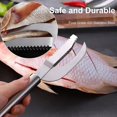 thumbnail image 1 of Quitaescamas de pescado Jadeshay Acero inoxidable 304 23 x 4 cm, 1 of 11