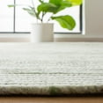 thumbnail image 4 of SAFAVIEH Braided Beuregard Solid Reversible Area Rug, Green/Ivory, 4' x 6' Oval, 4 of 11