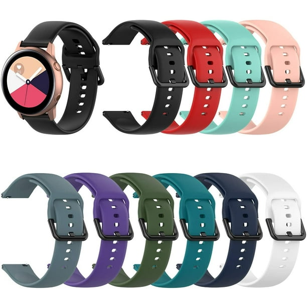 Chockeie Compatible With Garmin Approach S40 Bands Classic Soft Silicone Flexible Lightweight Breathable Replacement Sport Band Straps Wristband For