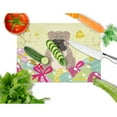 thumbnail image 2 of Carolines Treasures BB6126LCB Easter Eggs English Bulldog Grey Brindle Glass Cutting Board Large, 12H x 16W, multicolor, 2 of 2