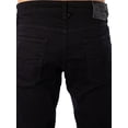 thumbnail image 4 of Diesel Larkee Regular Jeans, Black, 4 of 6