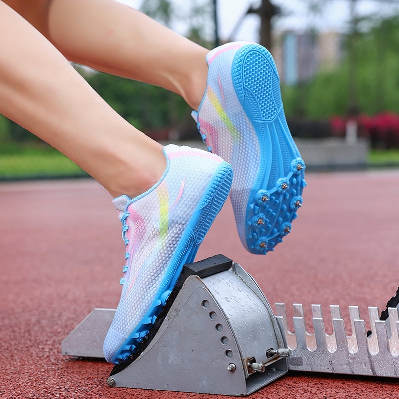 Track and Field Shoes Men Women Kids Spikes Sneakers Track Race Jumping Sneakers Professional Running Nail Spikes Shoes