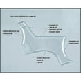 thumbnail image 5 of Men's Beard Comb Templates for Precision Styling - Transparent Tool for Shaping - Beauty Accessories for Grooming and Care, 5 of 5