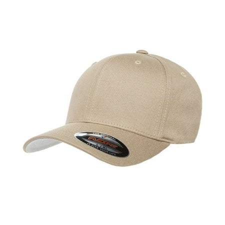 Flexfit - V-Flexfit Cotton Twill Cap - 5001 - Khaki - Size: S/M