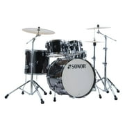 Sonor AQ2 Stage Maple 5-Piece Drum Shell Pack (Transparent Black)