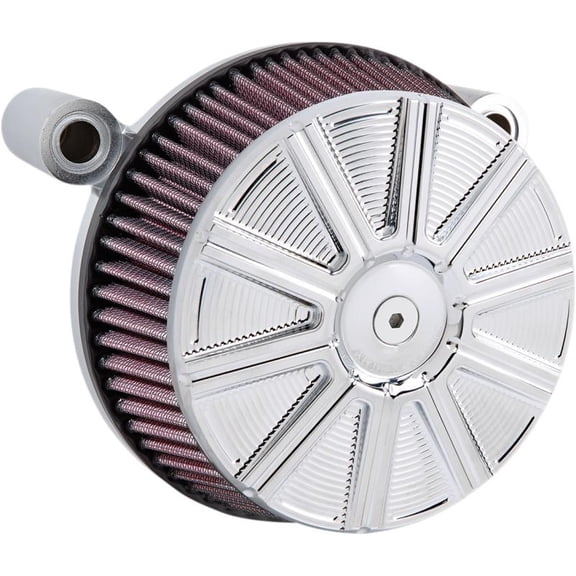 Arlen Ness 18-316 Big Sucker Stage I Replacement Part Air Filter Kit - 10-Gauge - Chrome
